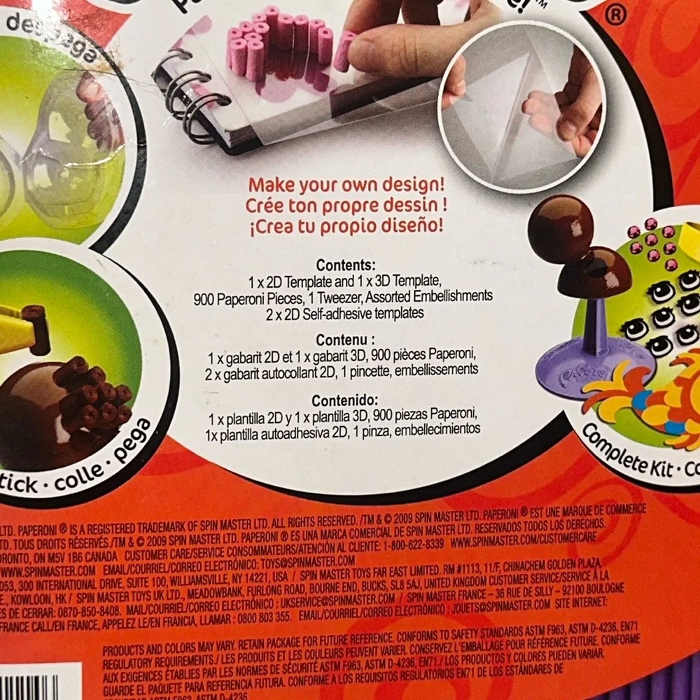 PAPERONI Colorful Kids Building Set